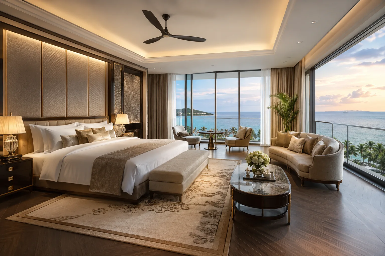 Phòng ngủ Suite Thượng Hạng SSS Phú Quốc
