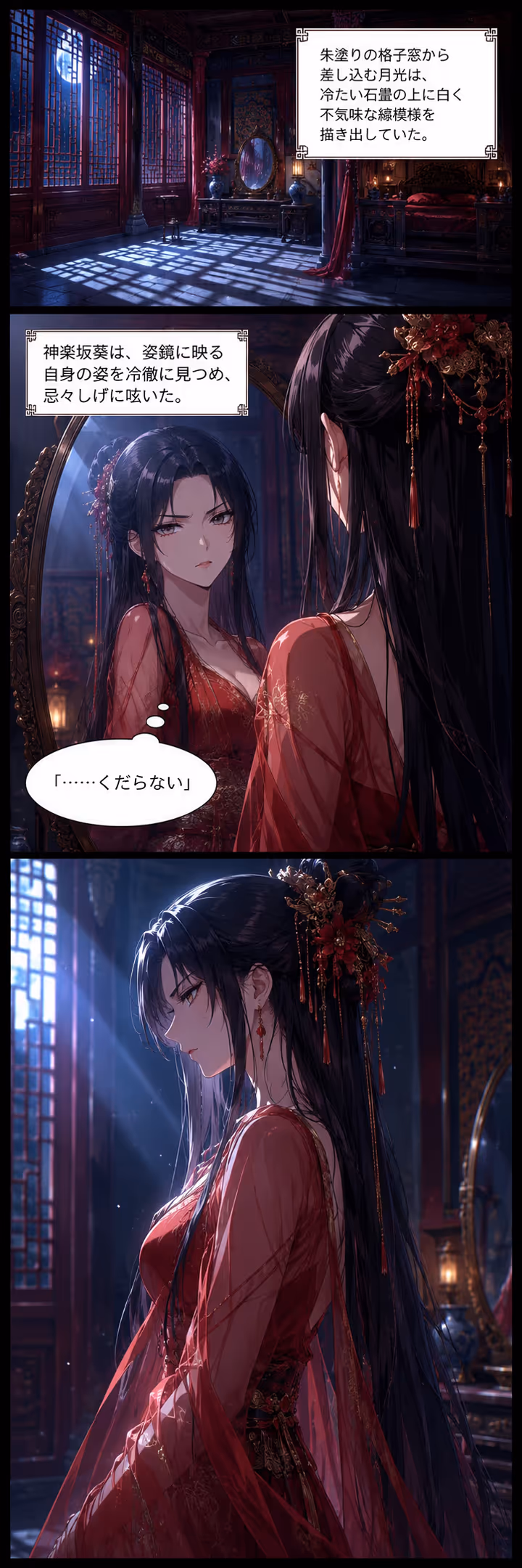戦乙女は後宮に囚われる 〜蒼狼の将、執愛の檻に堕つ〜 - Comic - Trang 1 | Romance