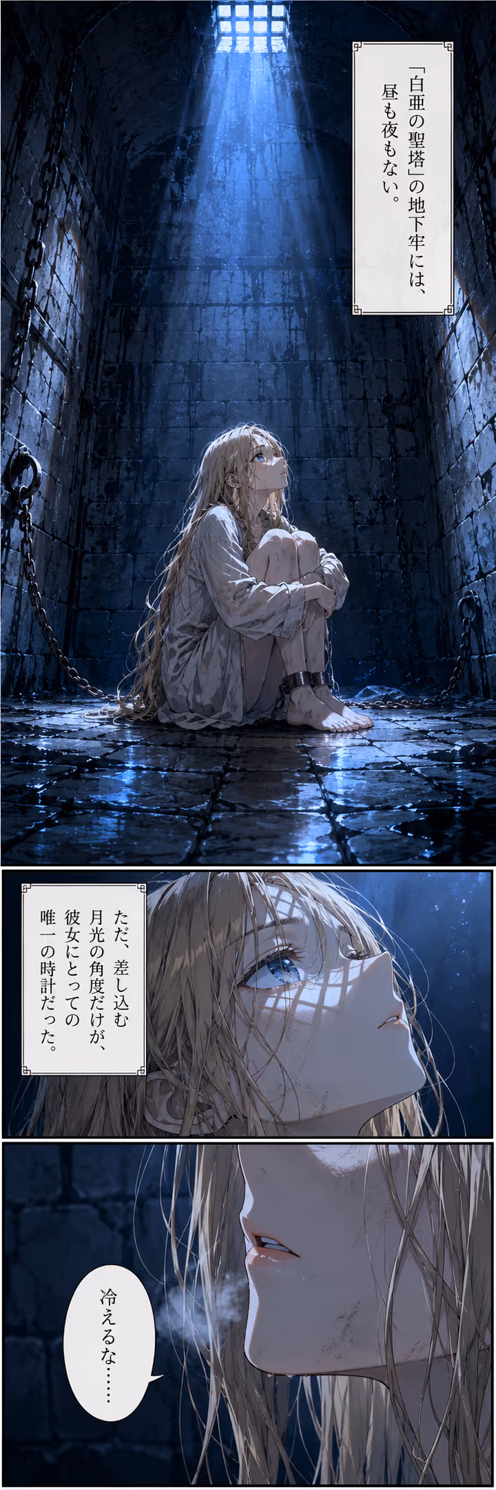 白亜の檻と聖職者の裏切り - Comic - Trang 1 | Romance