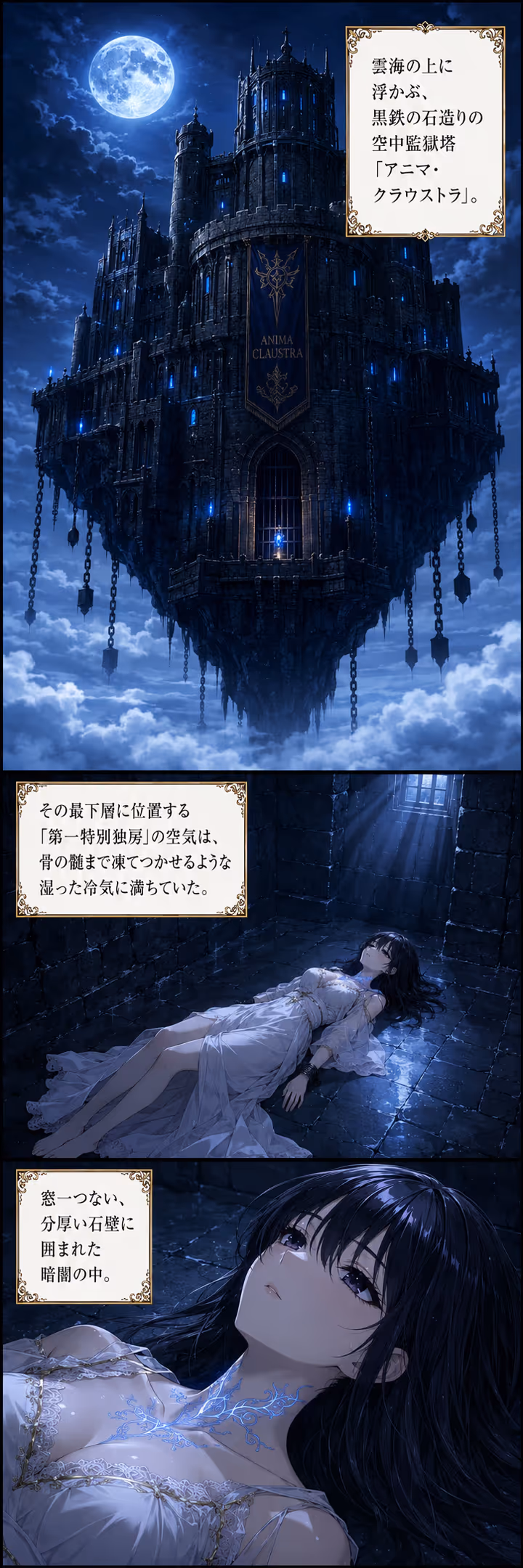 終端の監獄塔：五人の美しき看守は、禁忌の囚人を手放さない - Comic - Trang 1 | Reverse Harem