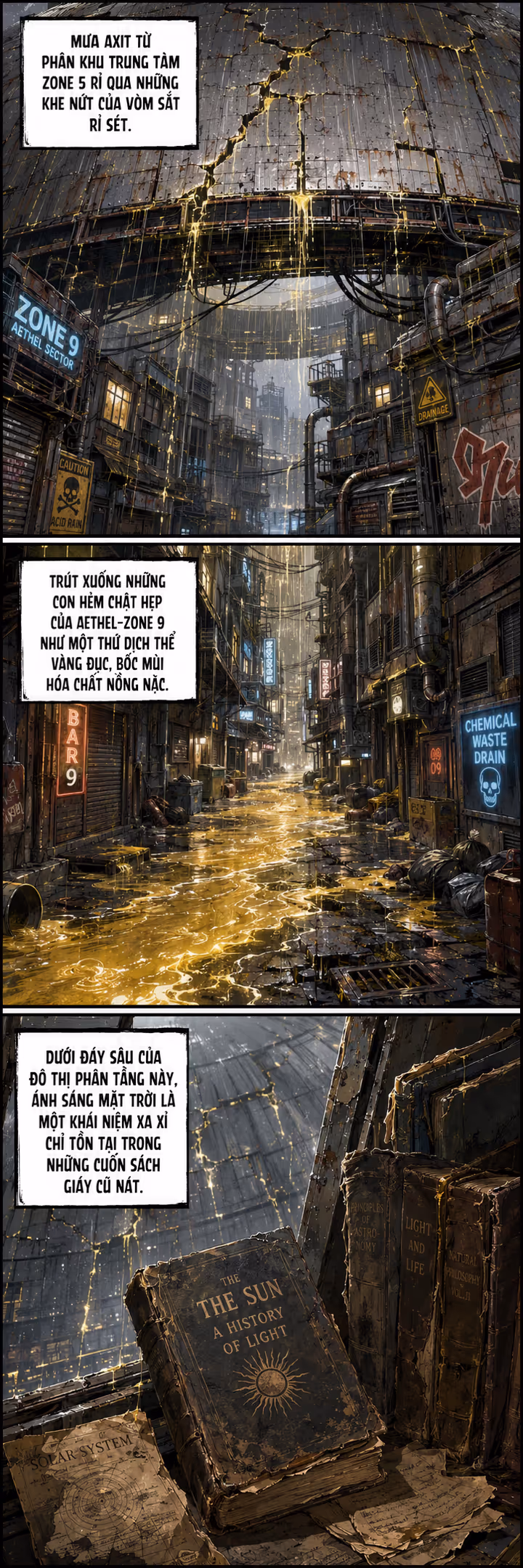 Tỷ Phú Entropy - Comic - Trang 1 | Sci-Fi