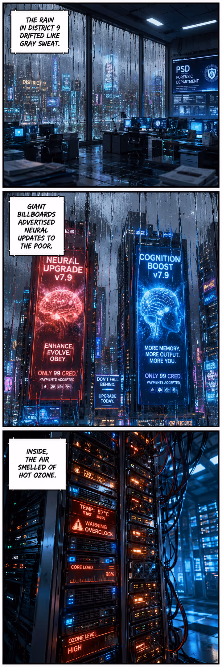 The Extinction Frequency - Comic - Trang 1 | Sci-Fi
