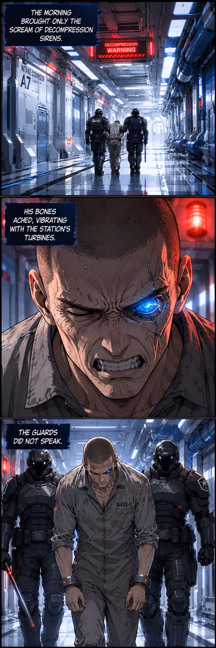 Event Horizon Escape - Comic - Trang 1 | Sci-Fi