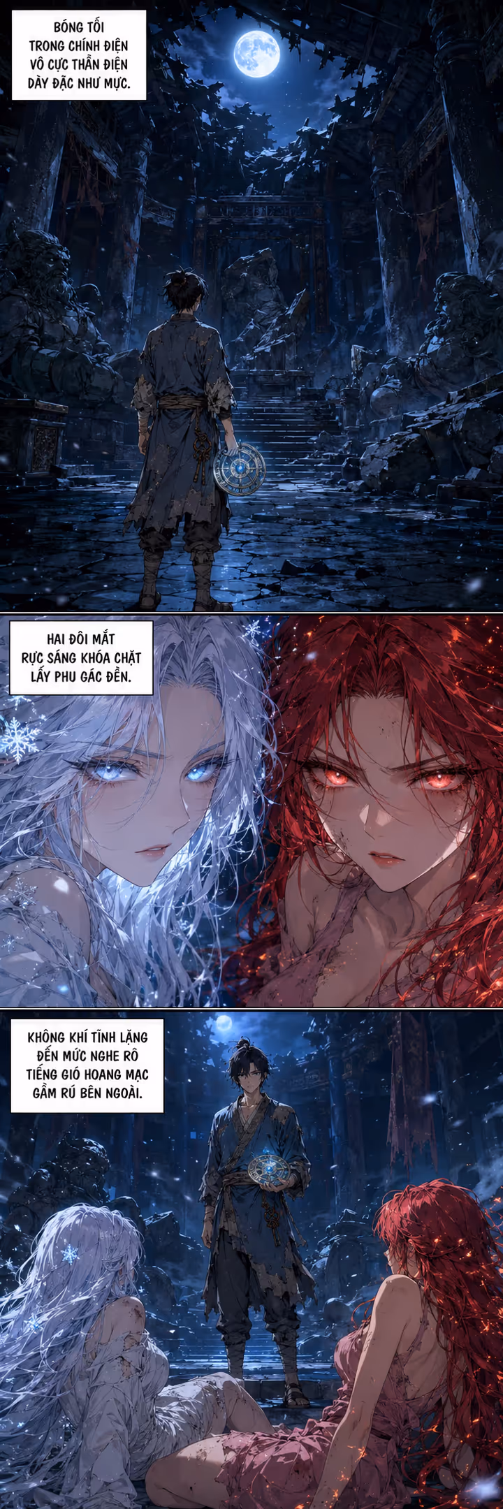 Thần Minh Hạ Phàm: Cựu Thần Đều Là Vợ Ta - Comic - Trang 1 | Harem