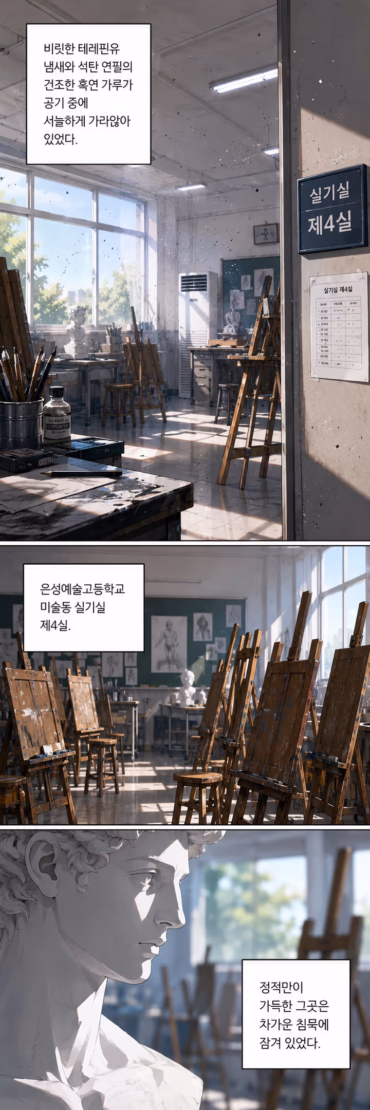 가짜 천재의 캔버스 - Comic - Trang 1 | School Life