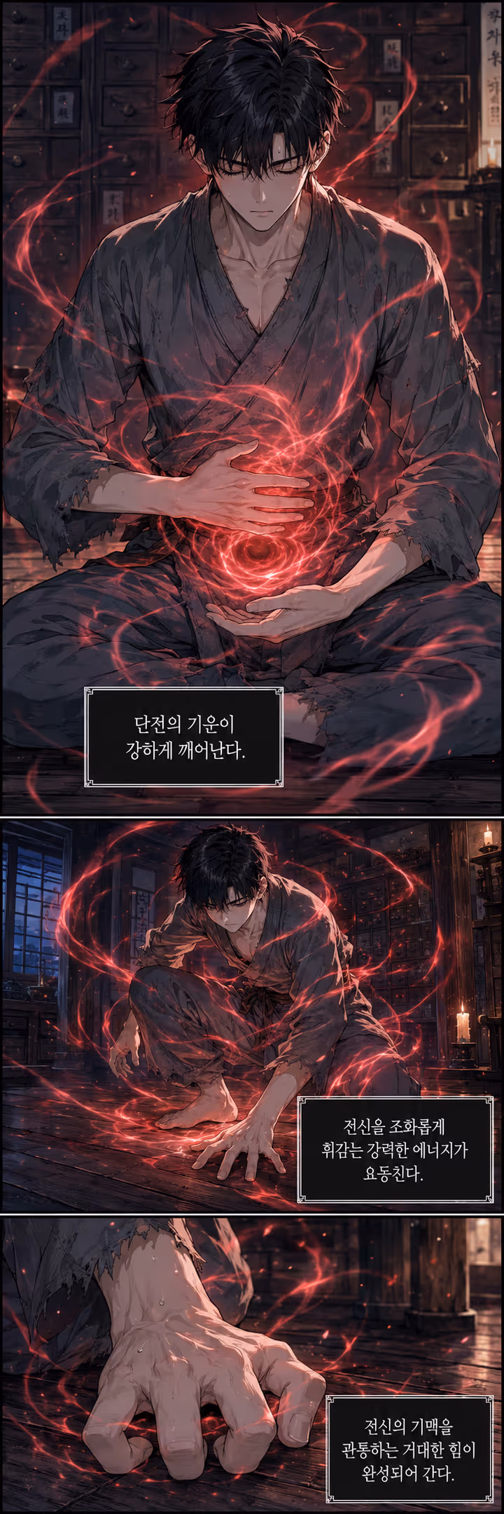 죽어야 사는 혈맥의 소년 - Comic - Trang 1 | Wuxia