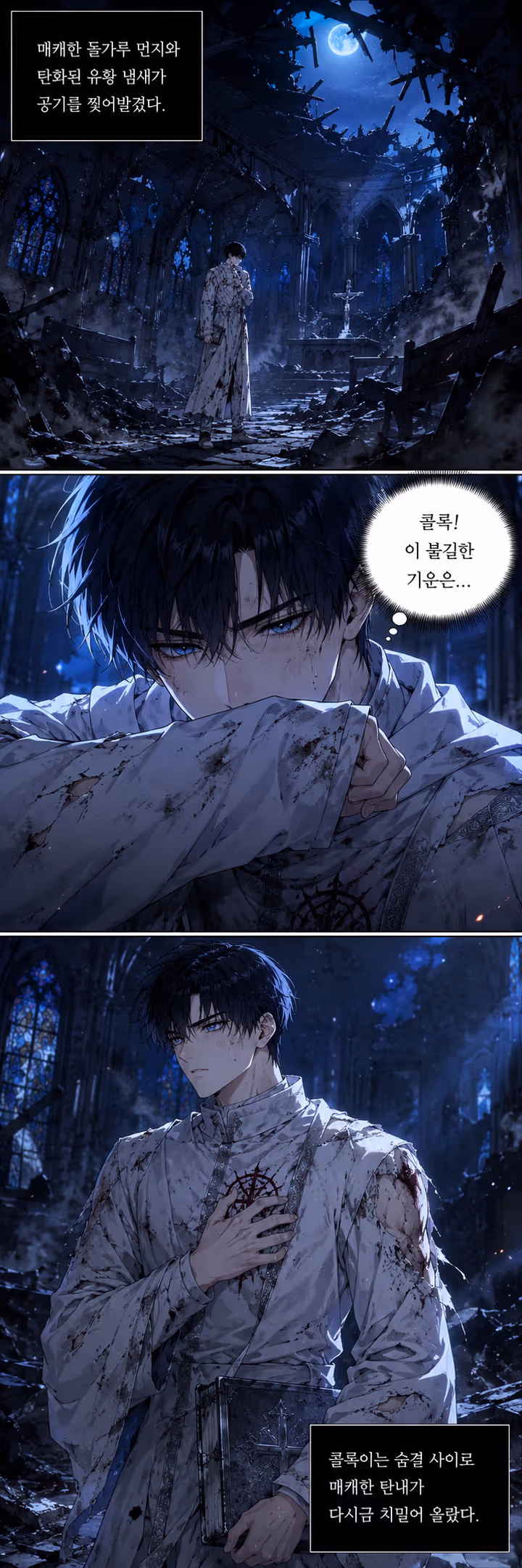 타락성자와 네 명의 마왕녀 - Comic - Trang 1 | Harem