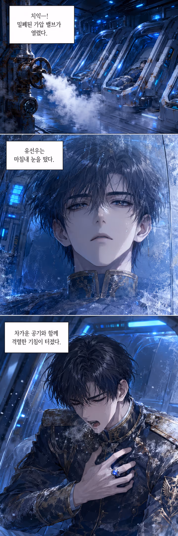 천 년 만에 깨어난 황태자는 살아남는다 - Comic - Trang 1 | Space Opera