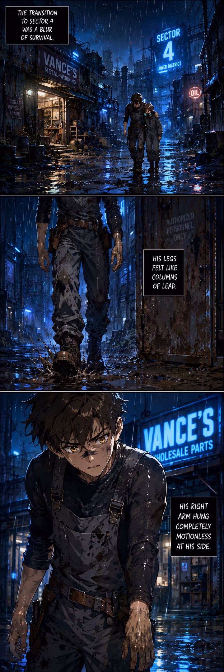 Giga-Volt Deadlock - Comic - Trang 1 | Super Power