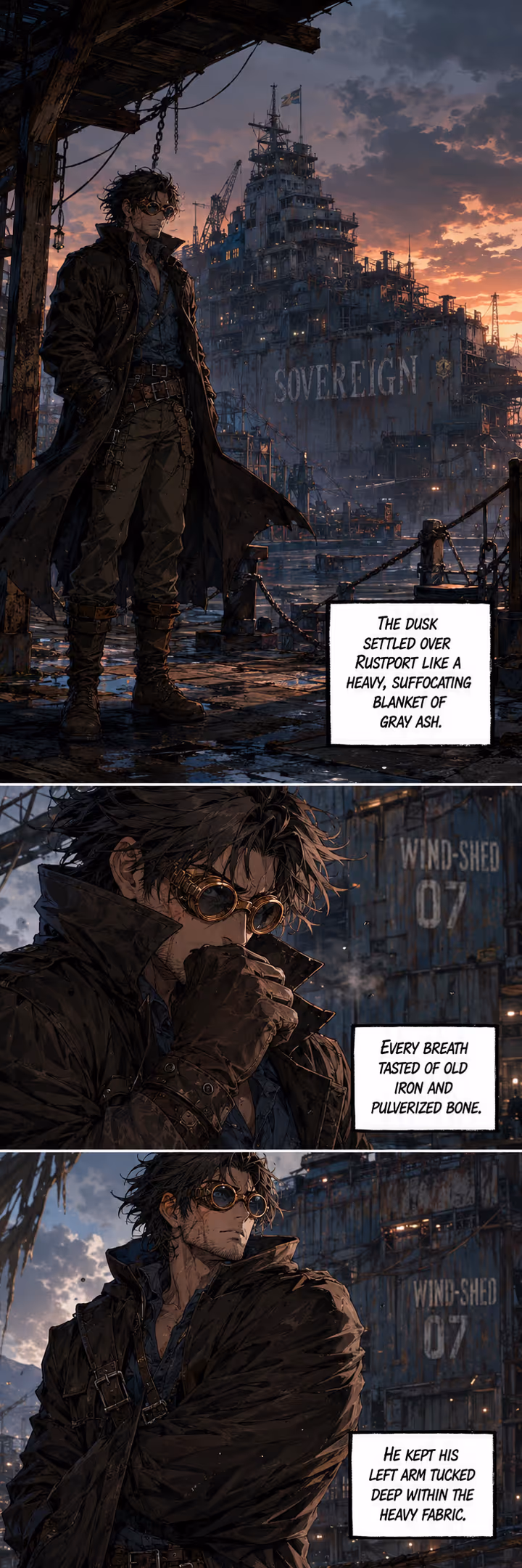The Petrified Tide - Comic - Trang 1 | Adventure