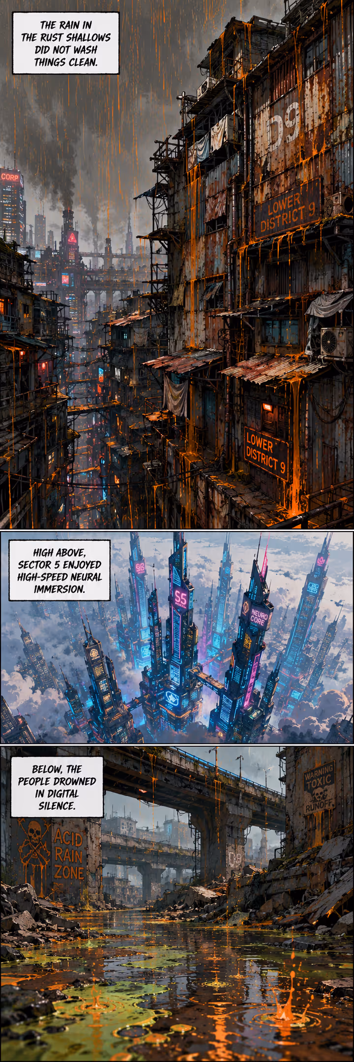 The Antenna Grid - Comic - Trang 1 | Cyberpunk