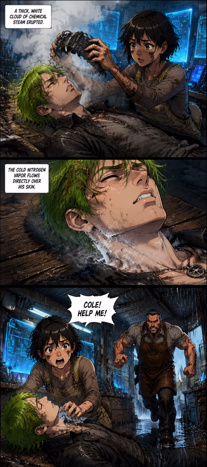 The Antenna Grid - Comic - Trang 1 | Cyberpunk