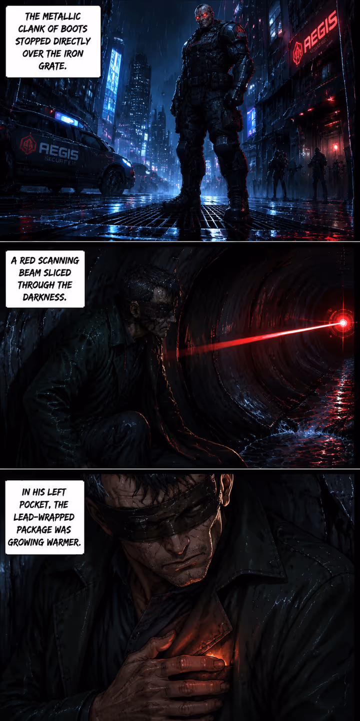 The Dead Eye Journalist - Comic - Trang 1 | Cyberpunk