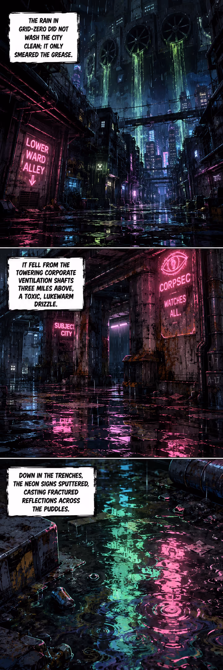 Deep-Net Roulette - Comic - Trang 1 | Cyberpunk