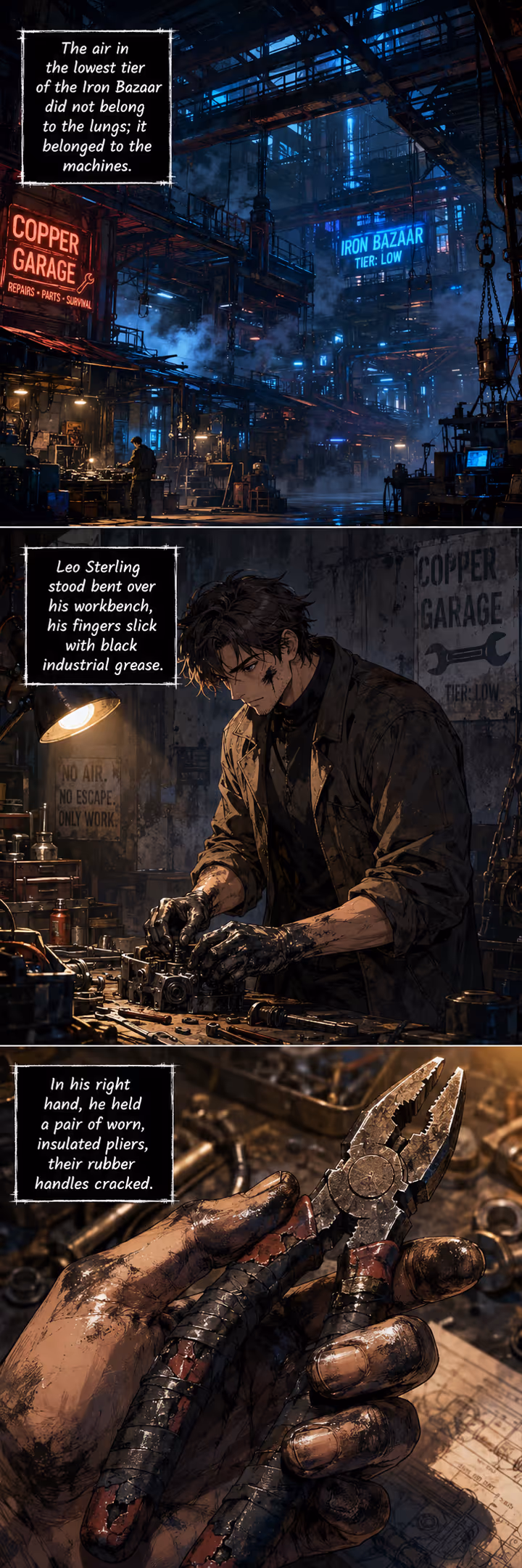 The Pacemaker Protocol - Comic - Trang 1 | Cyberpunk