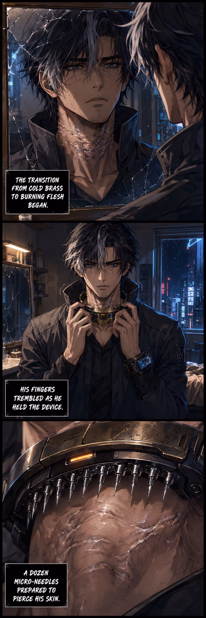 The Voiceless Broker - Comic - Trang 1 | Cyberpunk