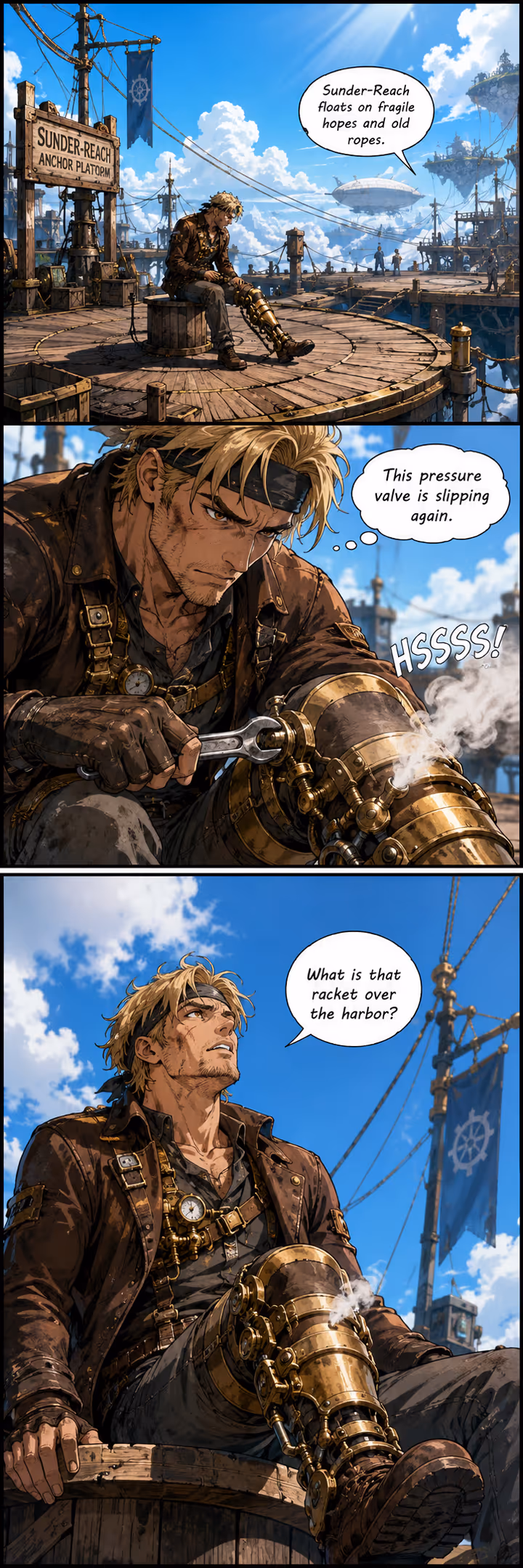 The Sky-Anchor's Pledge - Trang 1 | Adventure