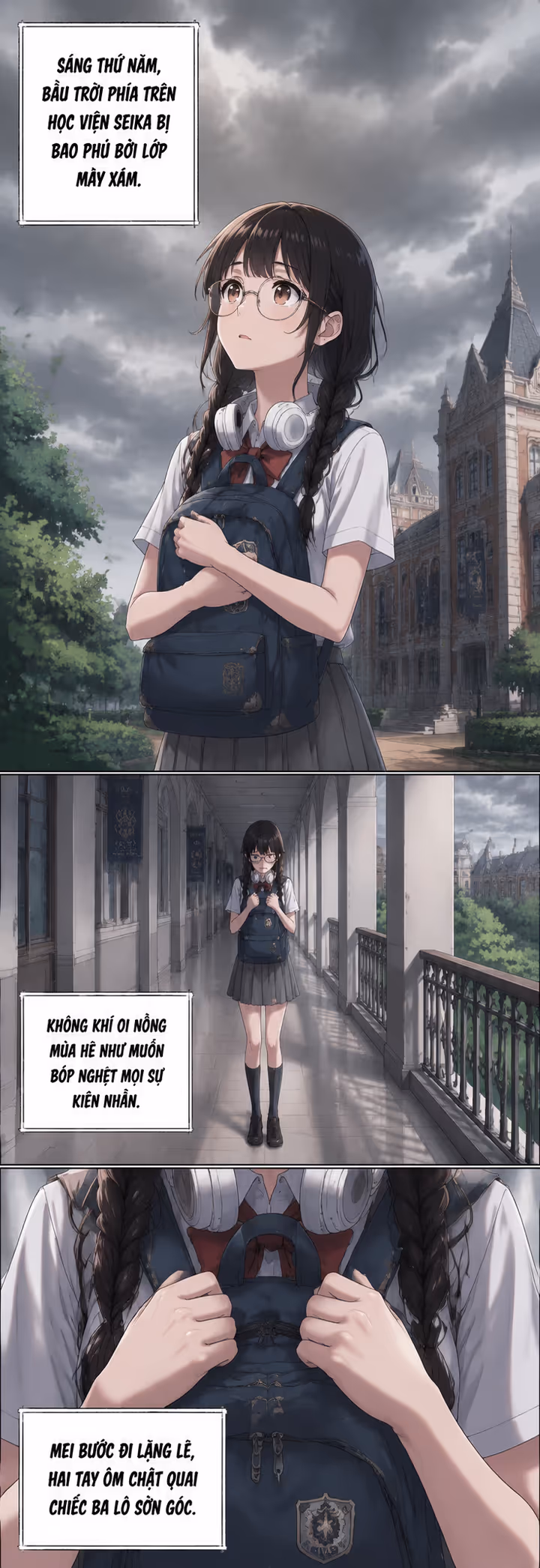 Thư Viện Hoàng Hôn Và Tiếng Lòng Gào Thét Của Hoàng Tử Băng - Comic - Trang 1 | Shoujo