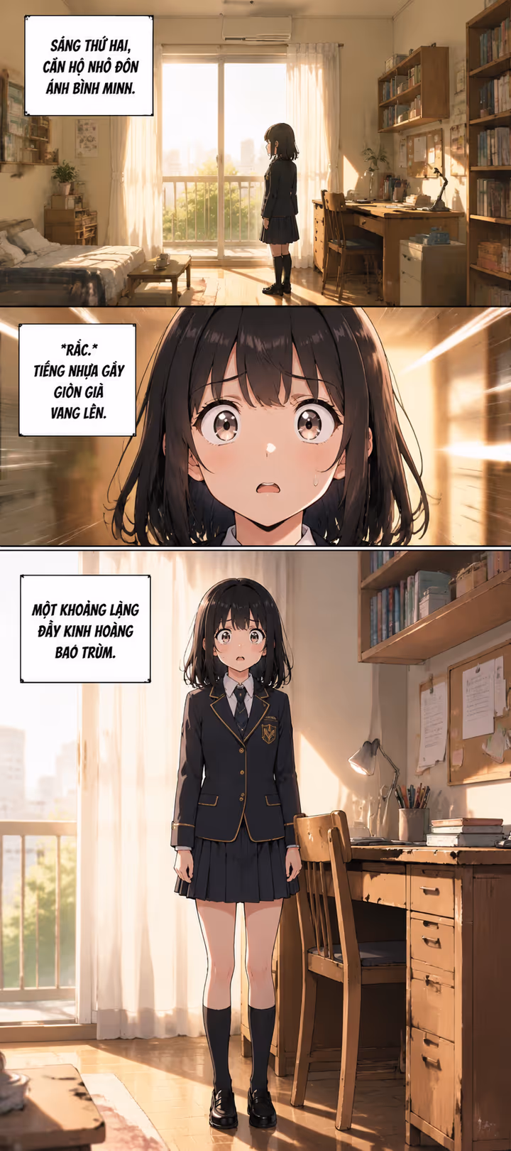 Hào Quang Phía Sau Cánh Gà - Comic - Trang 1 | Shoujo