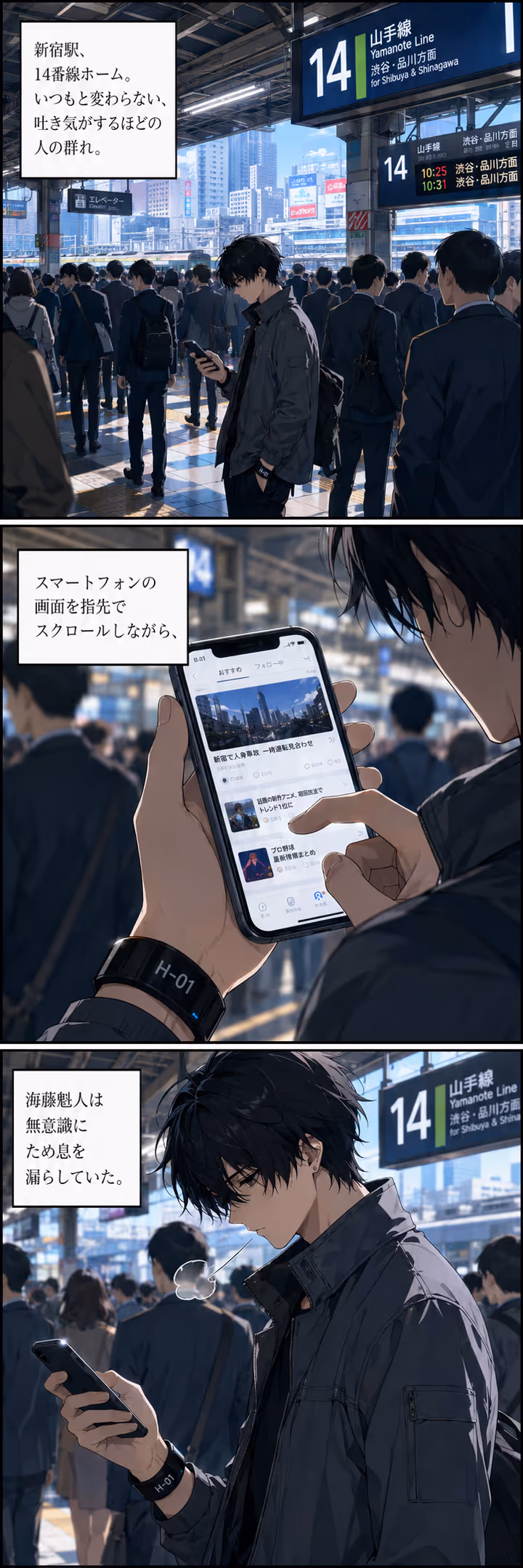 ノンストップ・ベクトル：山手線 - Comic - Trang 1 | Action