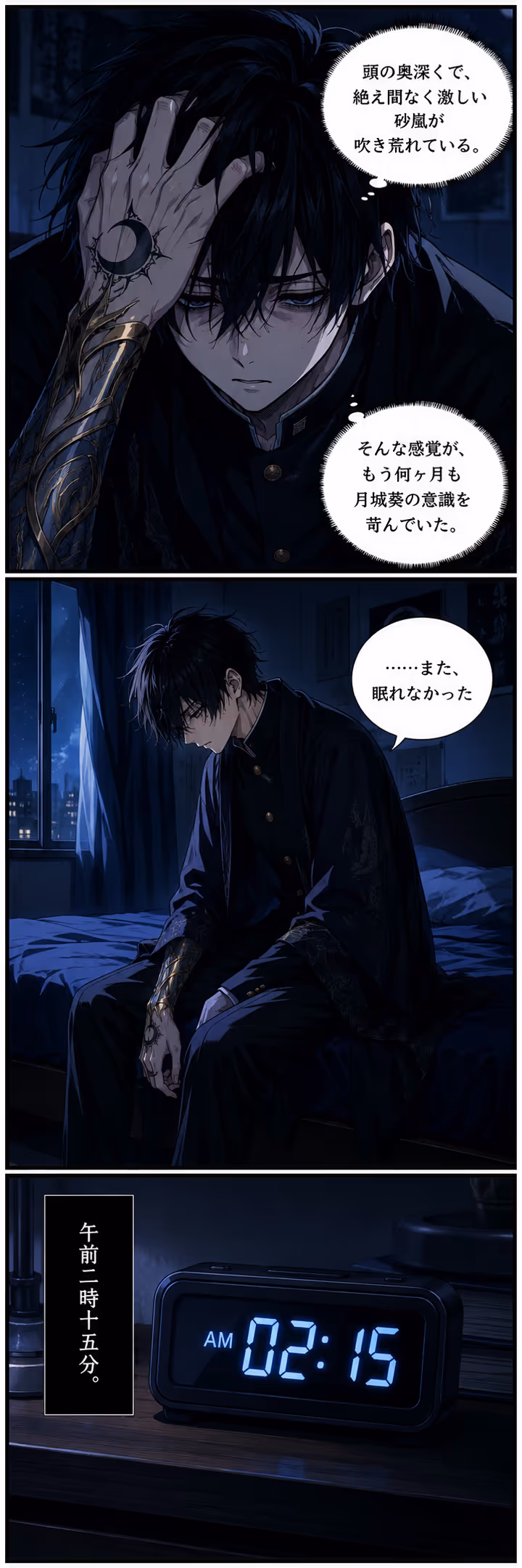 黒月神殿の迷い子 - Comic - Trang 1 | Fantasy