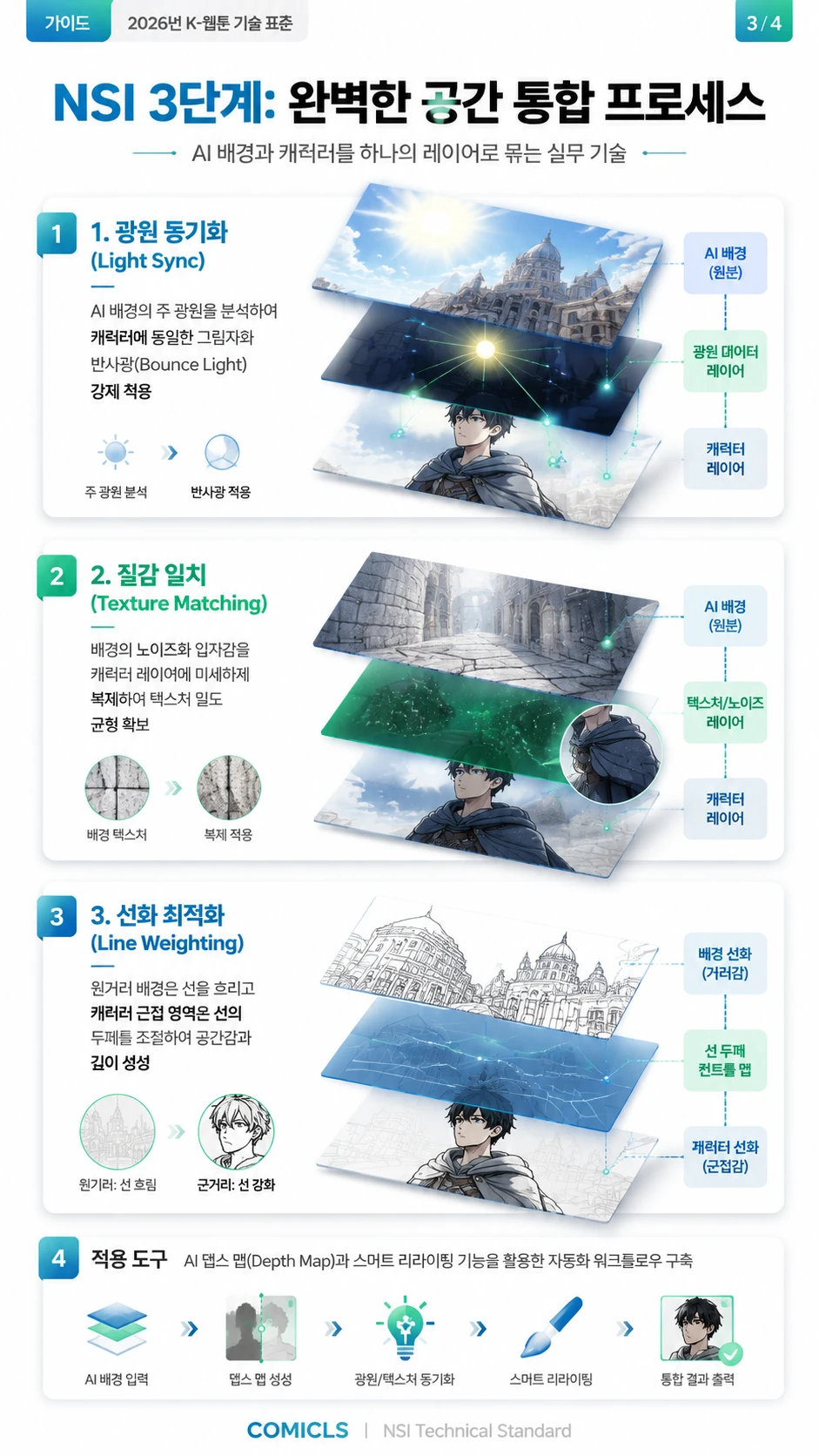 NSI 3단계: 완벽한 공간 통합 프로세스
