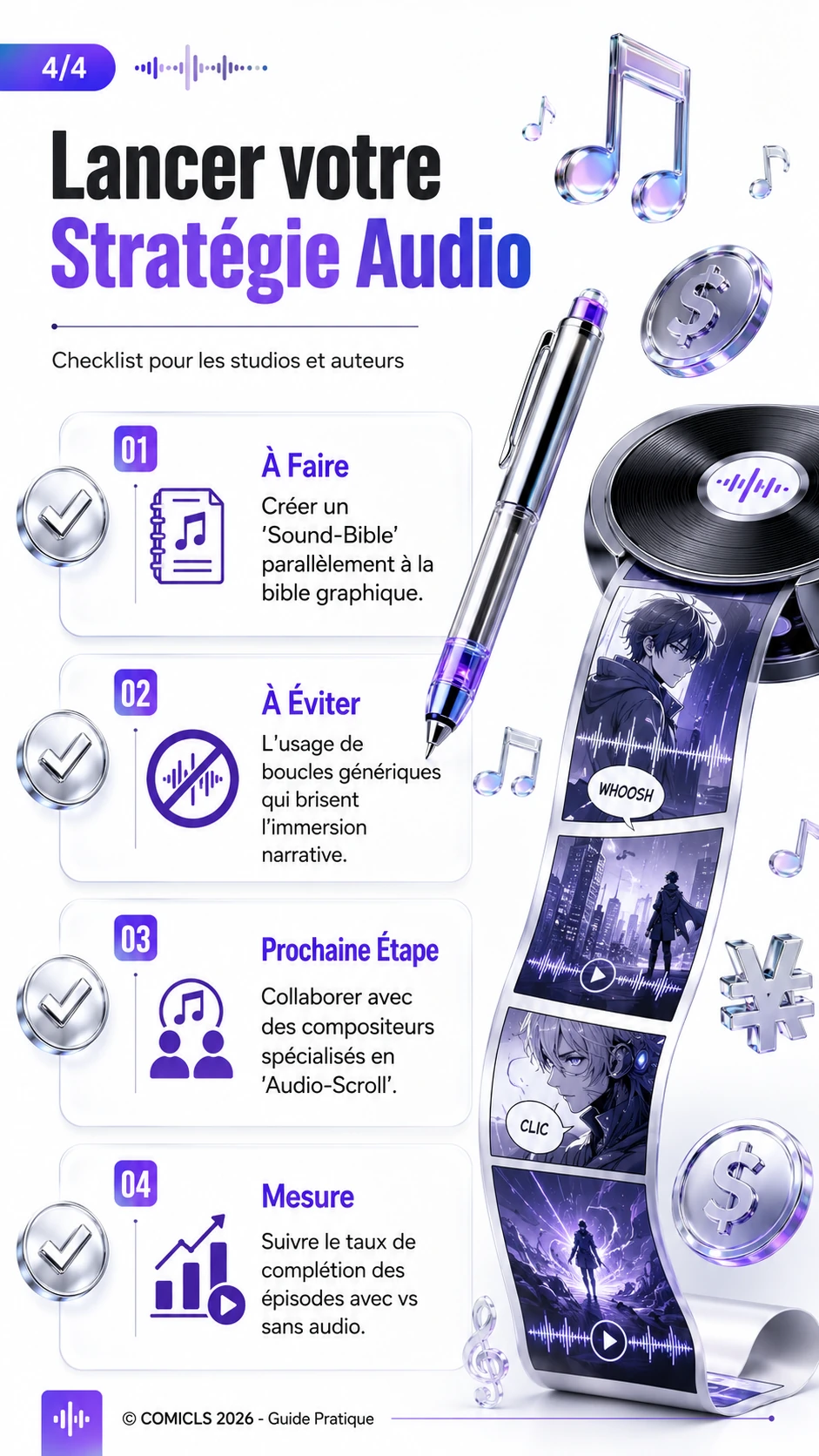 Lancer votre Stratégie Audio