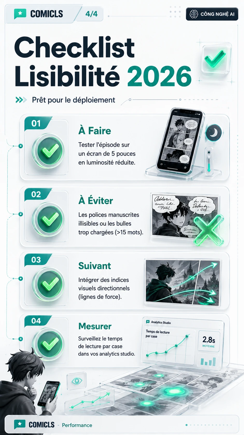 Checklist Lisibilité 2026
