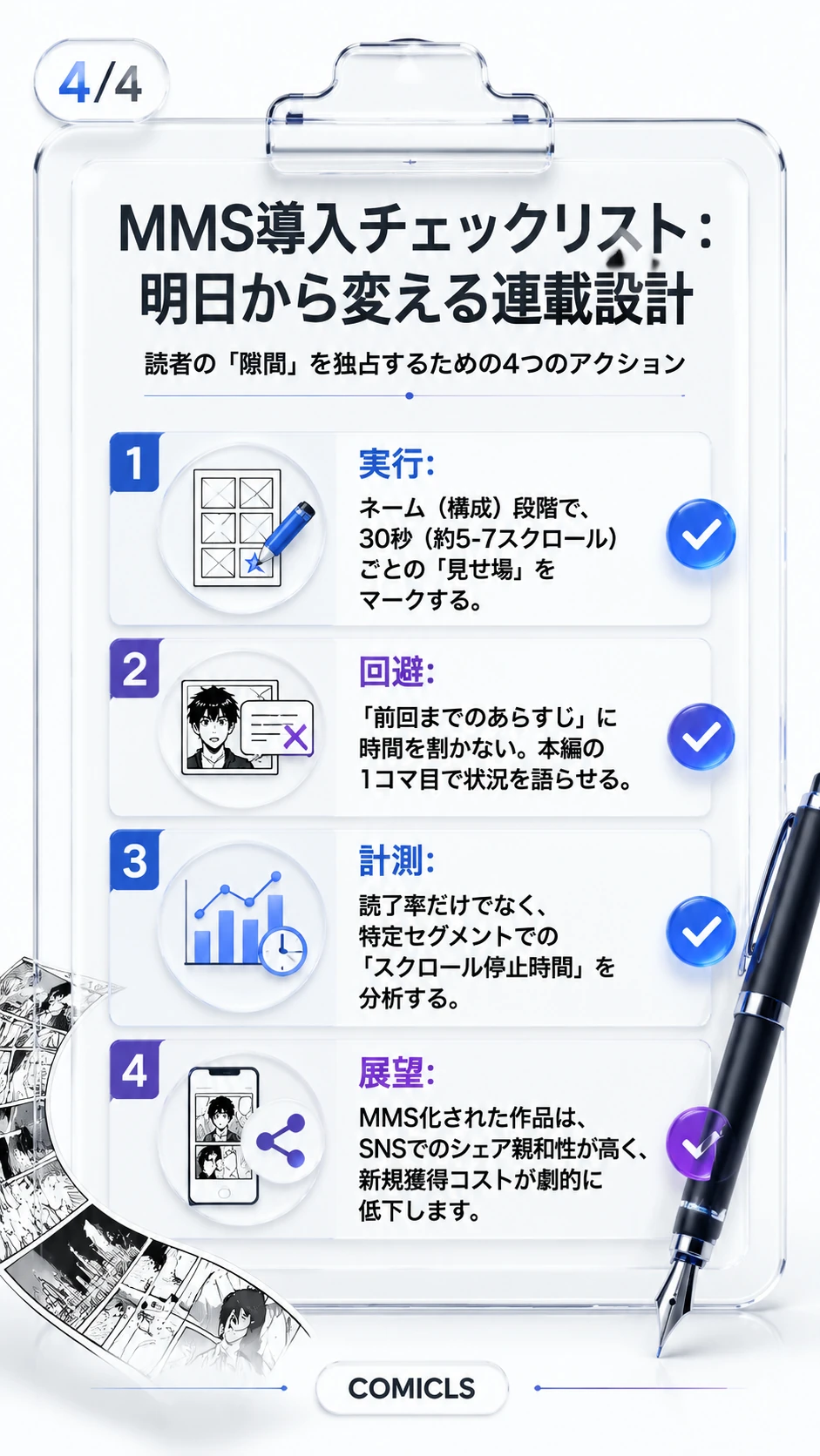 MMS導入チェックリスト：明日から変える連載設計