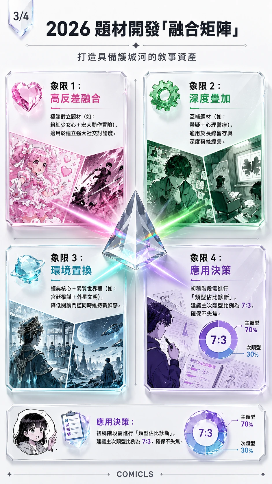 2026 題材開發「融合矩陣」