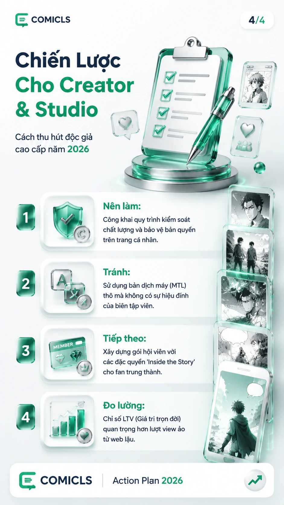 Chiến Lược Cho Creator & Studio