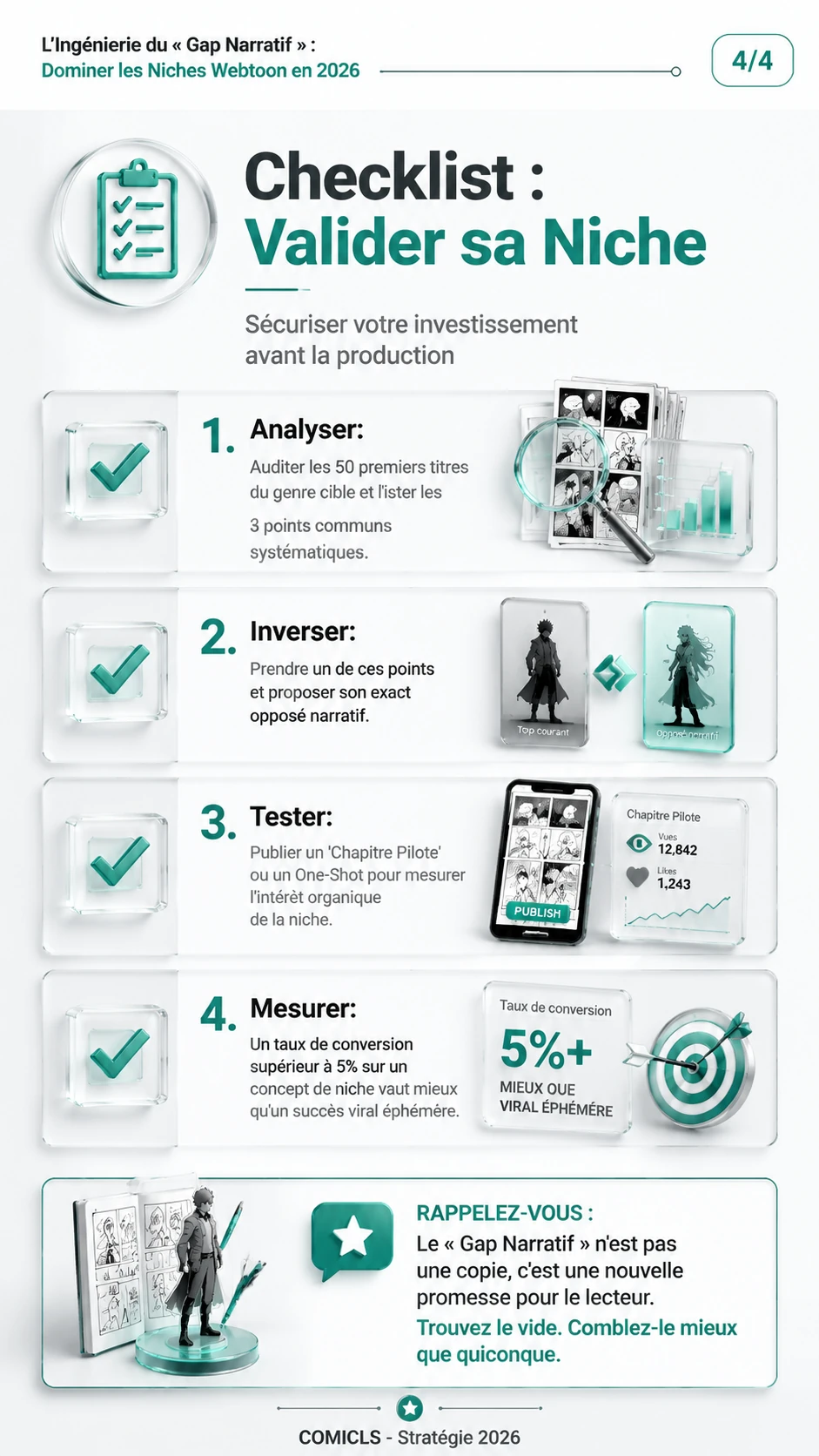 Checklist : Valider sa Niche