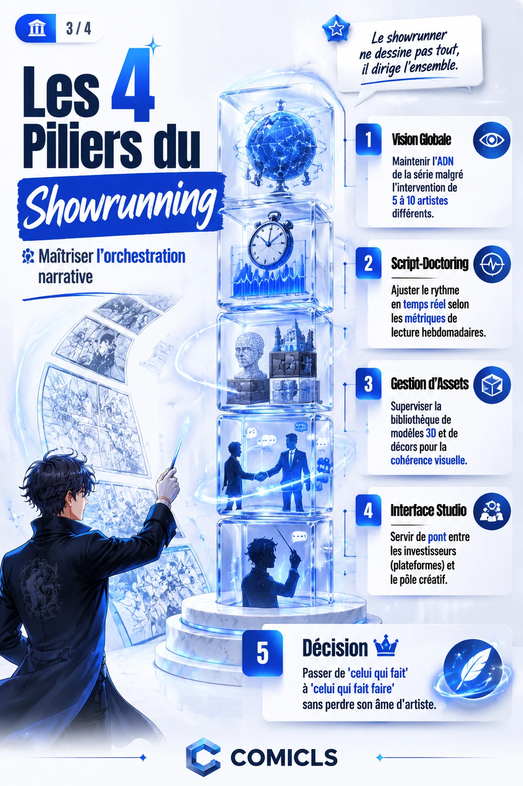 Les 4 Piliers du Showrunning