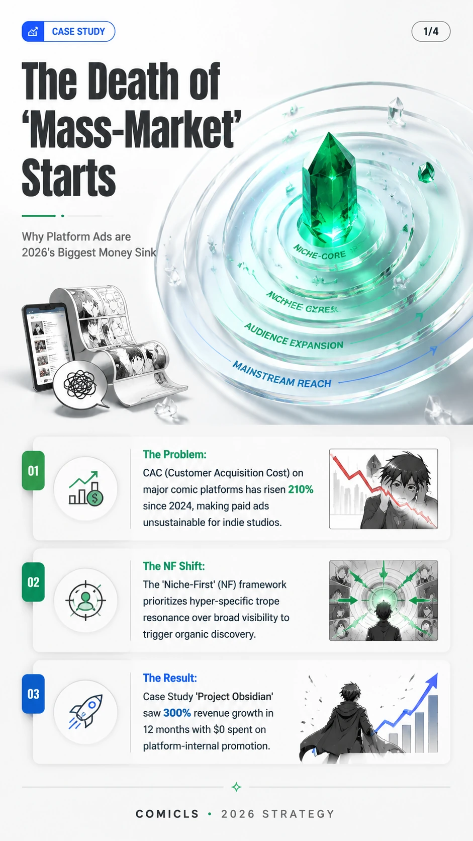 The 2026 ‘Niche-First’ (NF) Case Study: 300% Growth without Ads