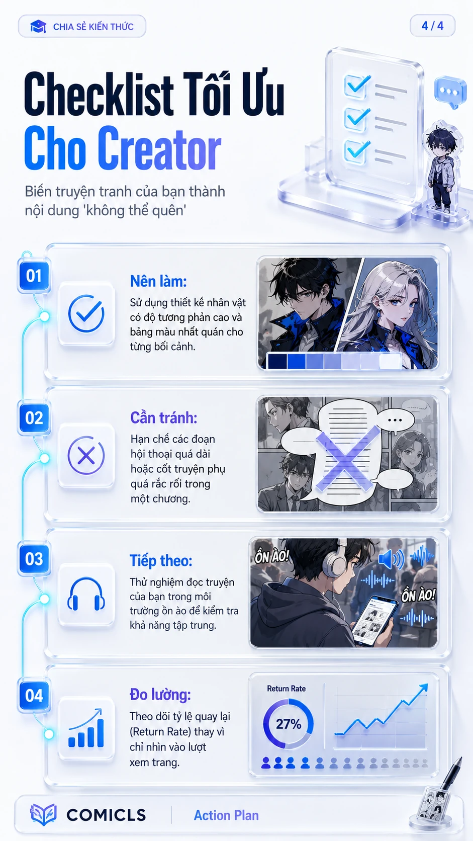 Checklist Tối Ưu Cho Creator