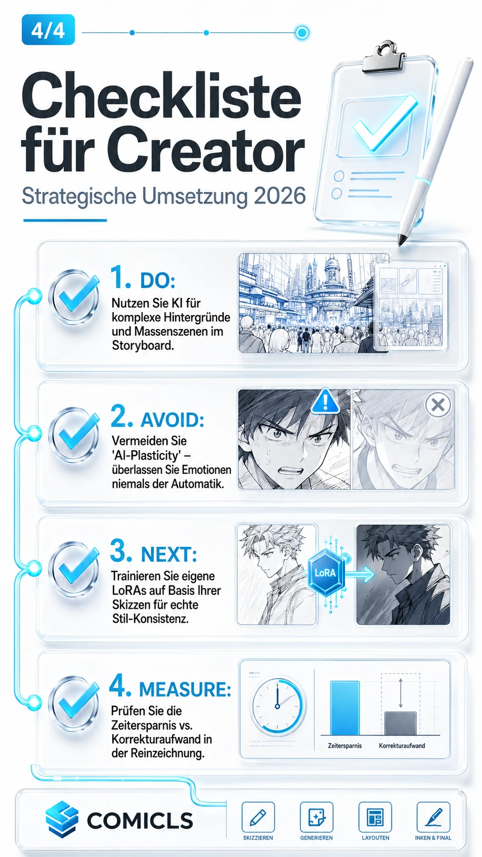 Checkliste für Creator