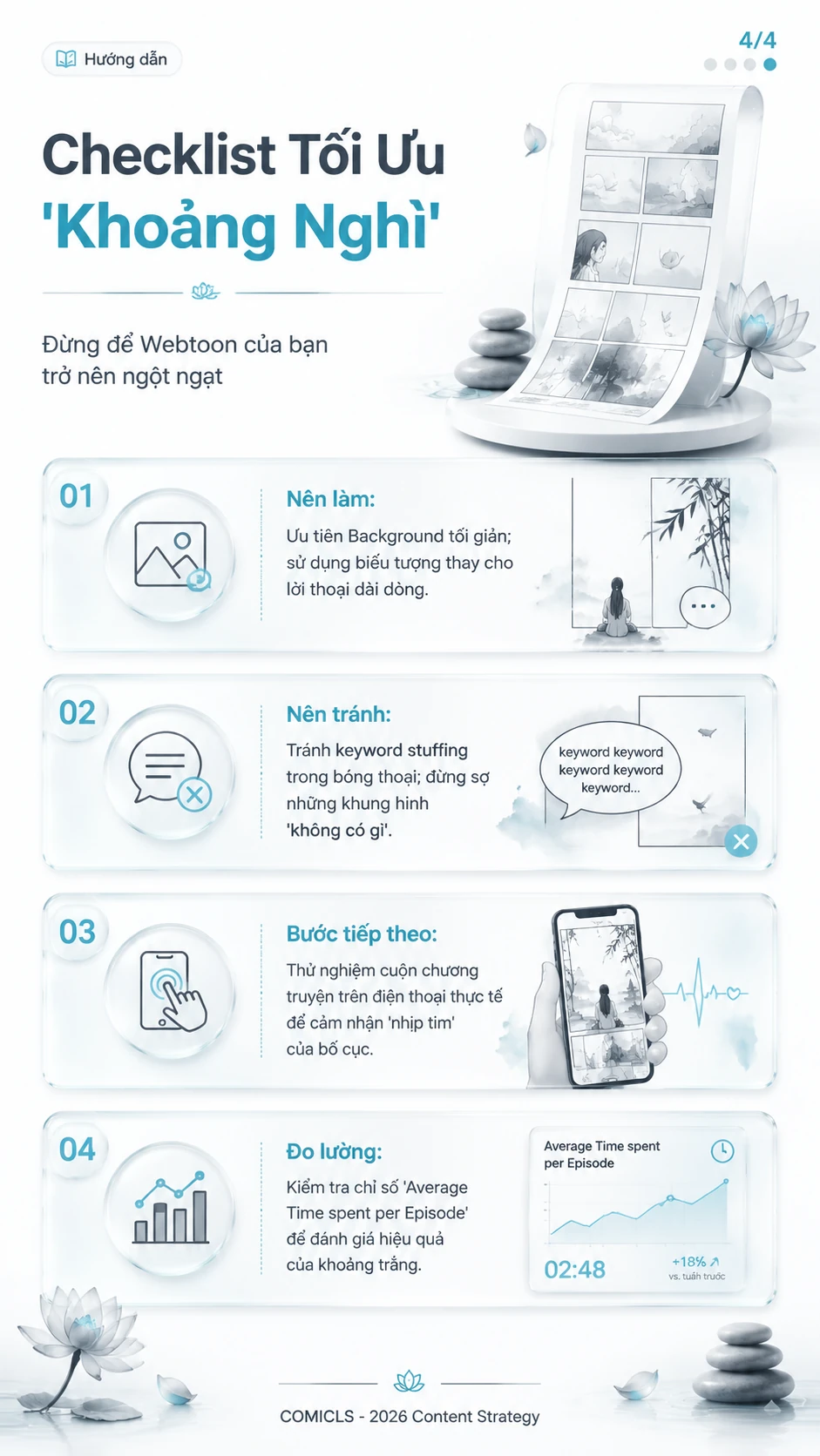 Checklist Tối Ưu 'Khoảng Nghỉ'