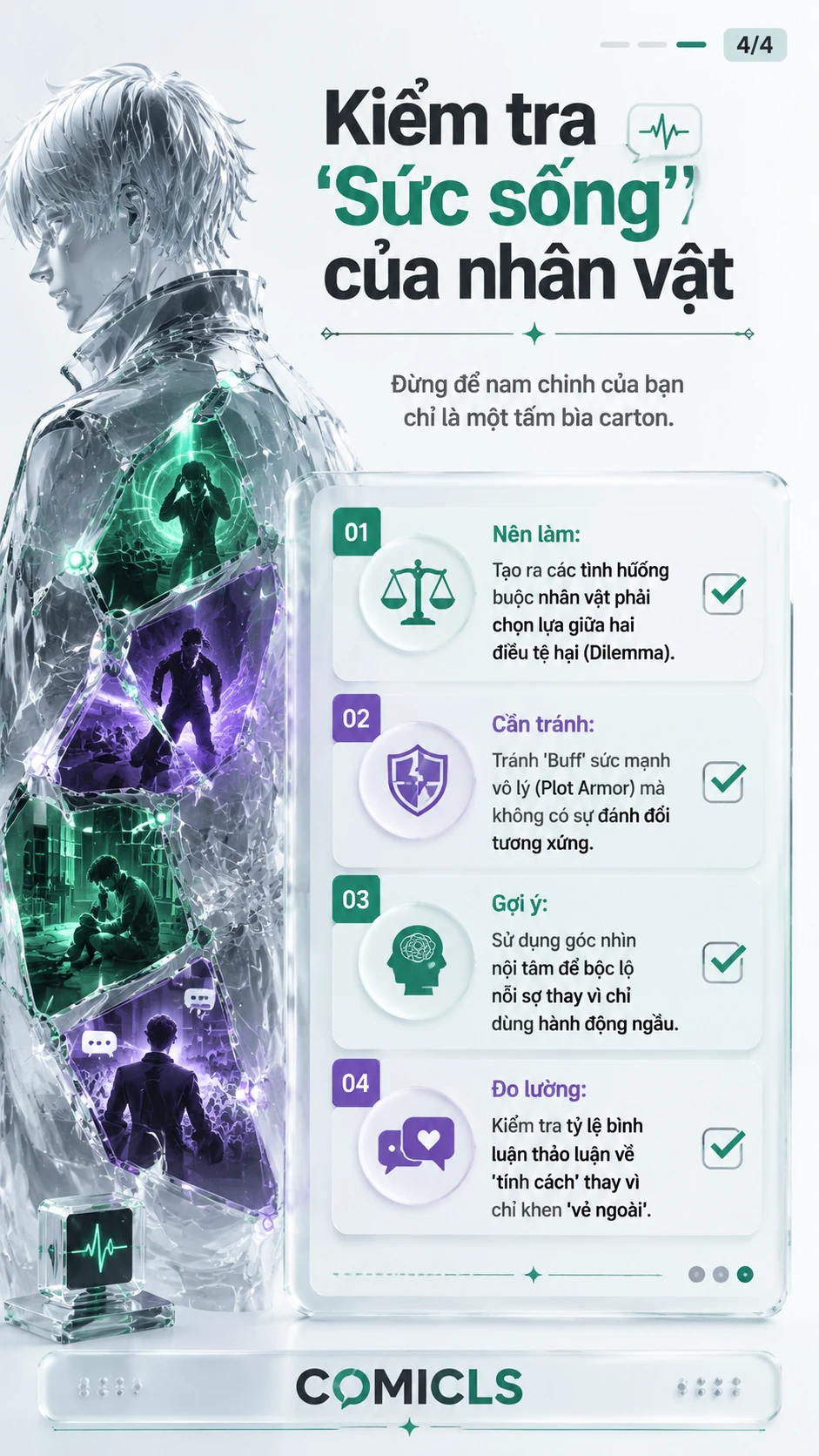 Kiểm tra 'Sức sống' của nhân vật