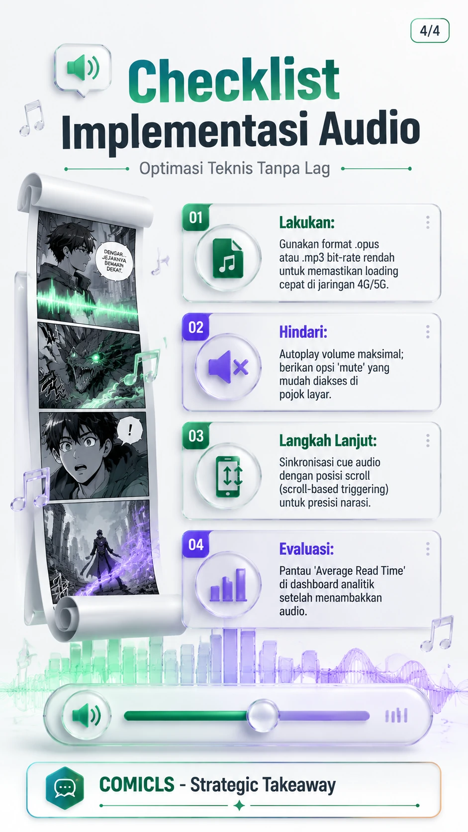 Checklist Implementasi Audio