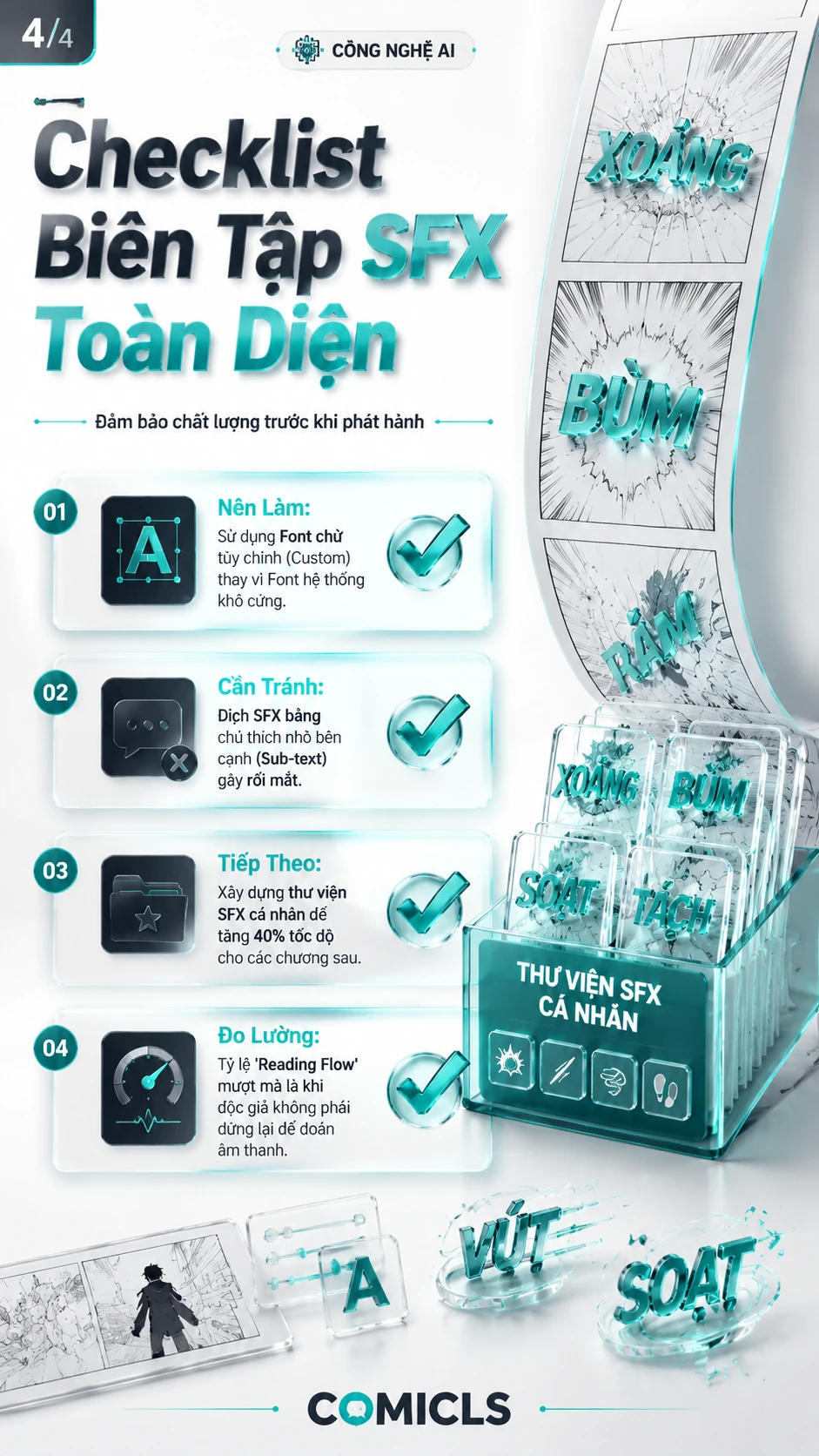Checklist Biên Tập SFX Toàn Diện
