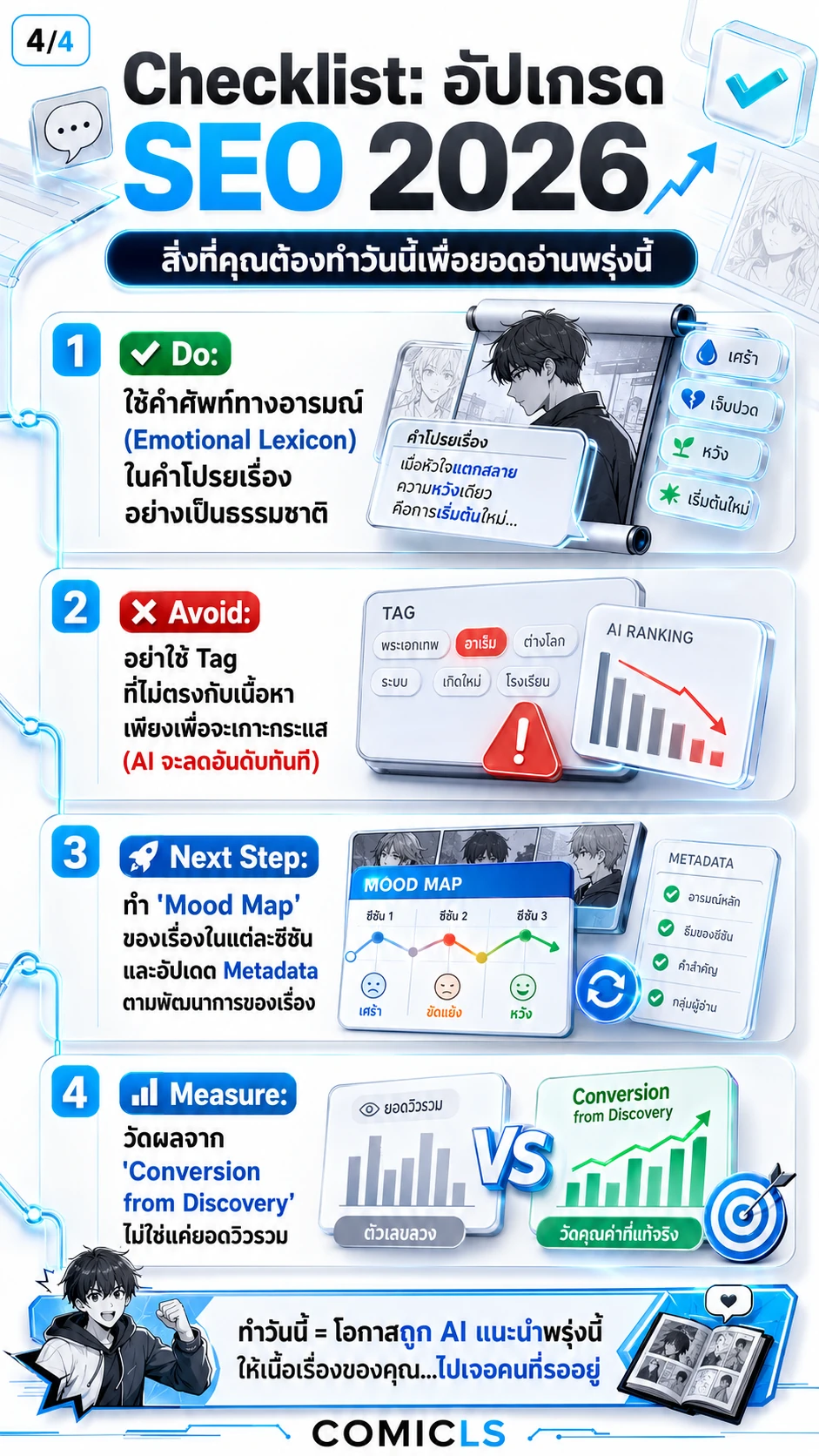 Checklist: อัปเกรด SEO 2026