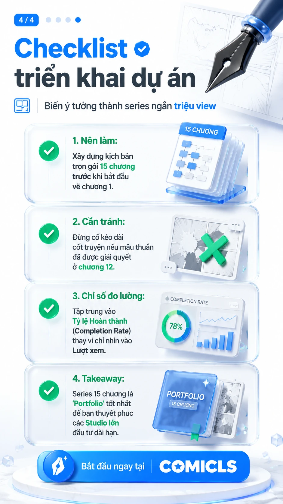 Checklist triển khai dự án