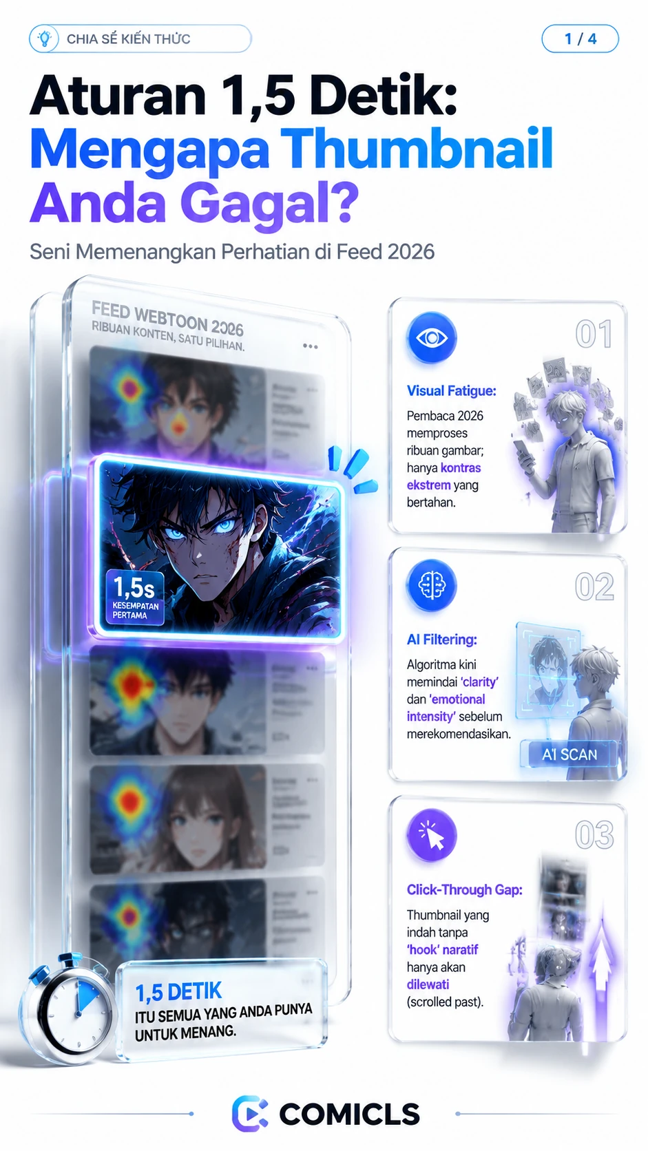 Seni Visual Hook 2026: Optimasi Thumbnail Webtoon untuk Konversi Tinggi