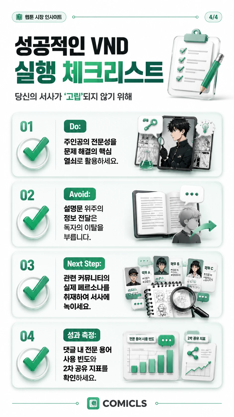 성공적인 VND 실행 체크리스트