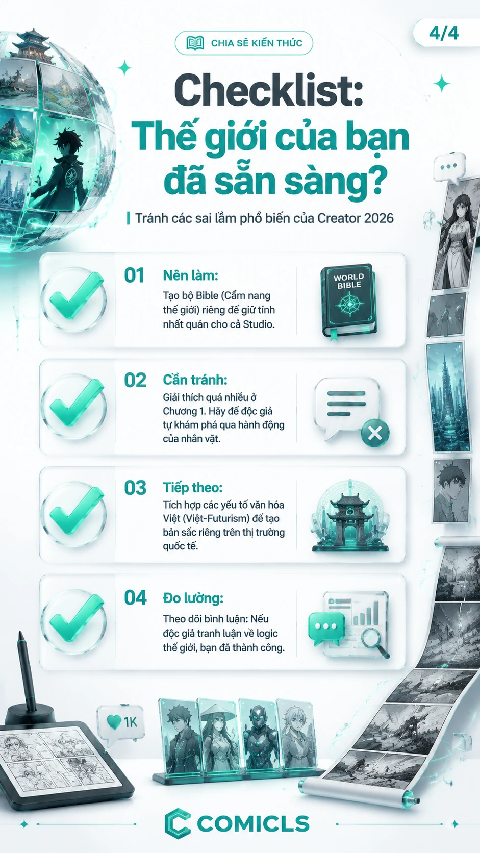 Checklist: Thế giới của bạn đã sẵn sàng?
