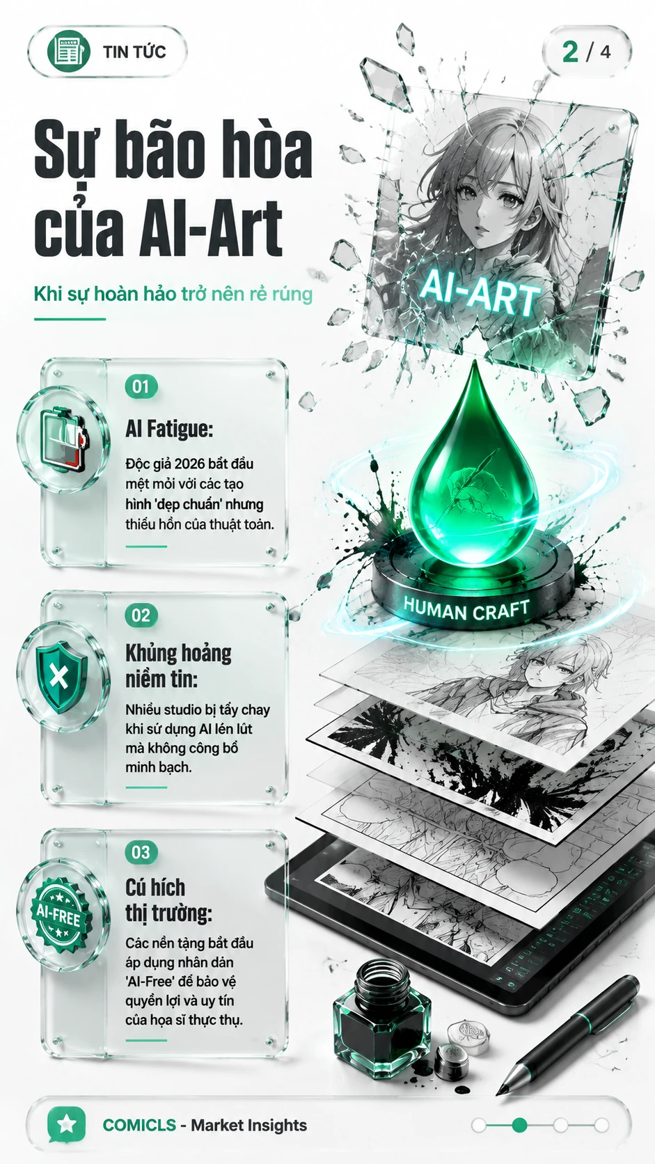 Sự bão hòa của AI-Art
