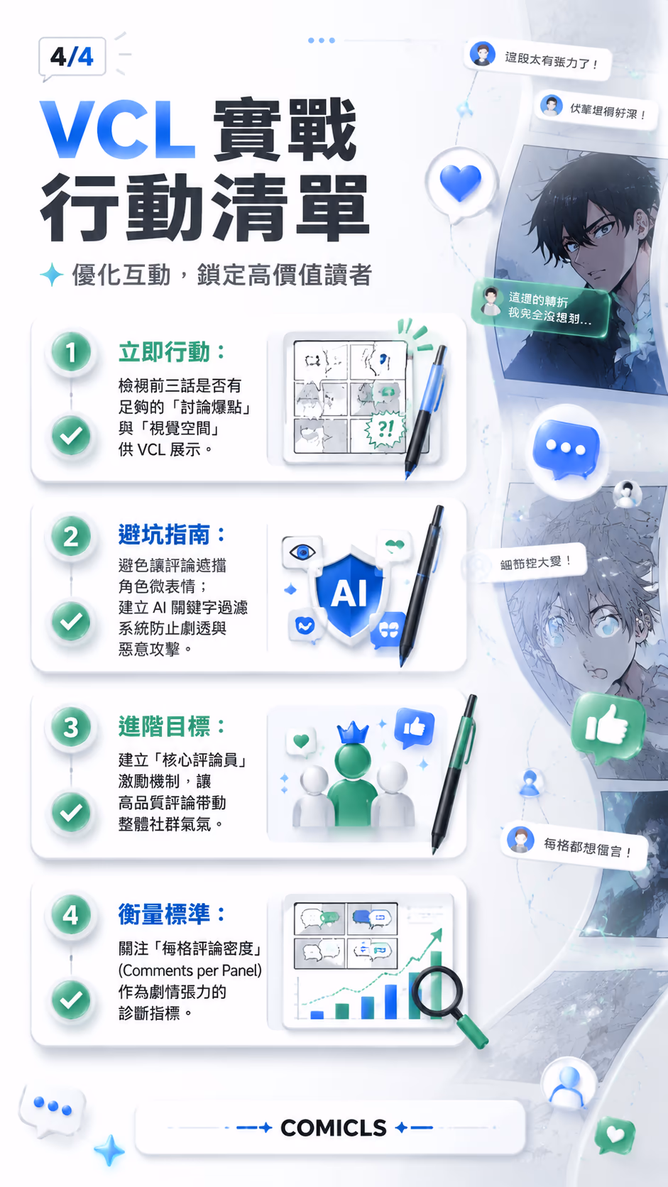 VCL 實戰行動清單