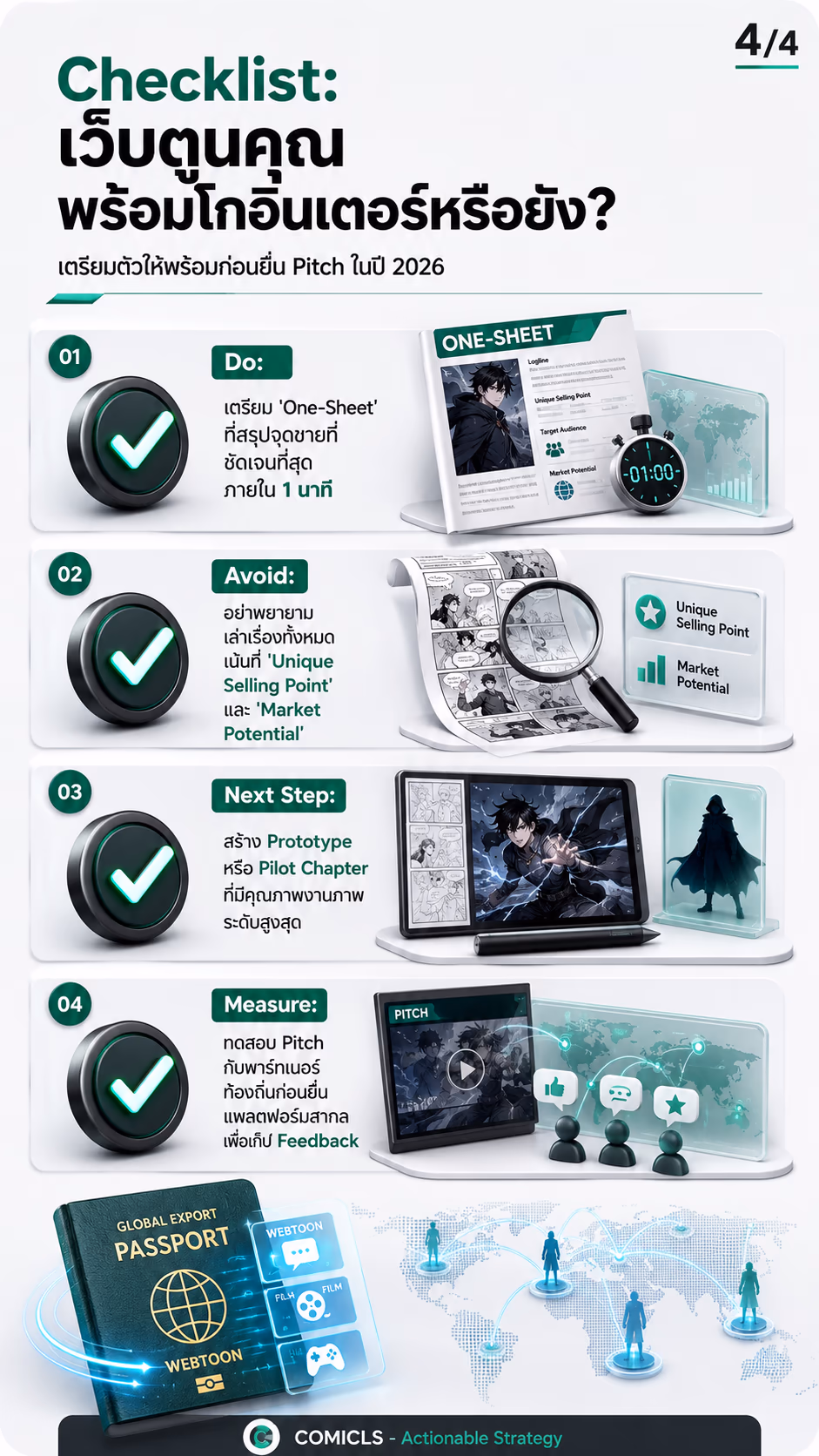 Checklist: เว็บตูนคุณพร้อมโกอินเตอร์หรือยัง?