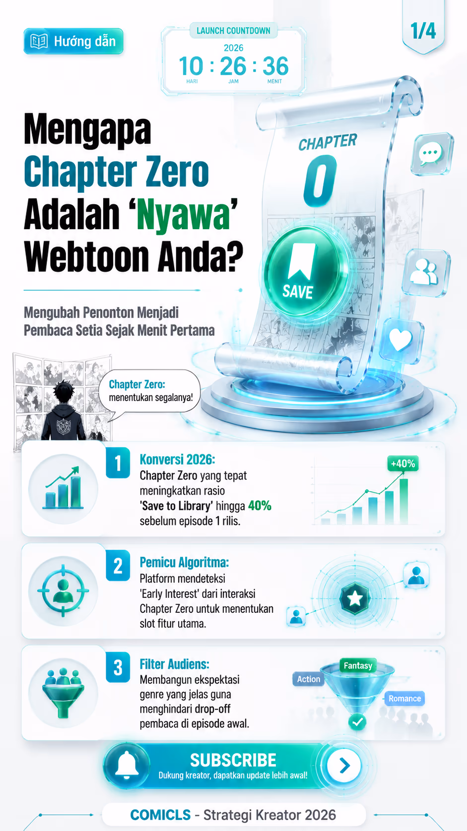 Strategi Chapter Zero 2026: Kunci Sukses Launch Webtoon