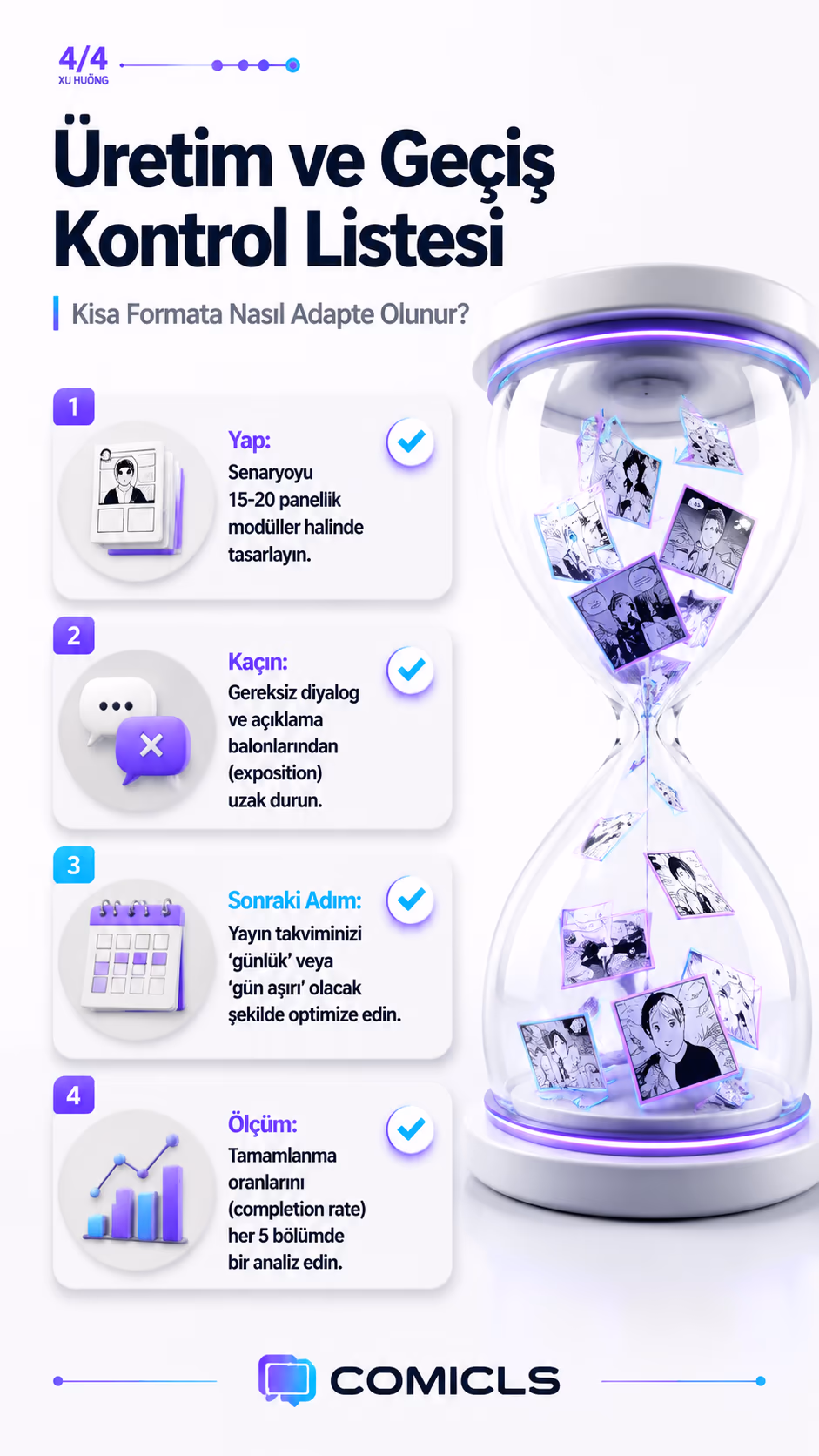 Üretim ve Geçiş Kontrol Listesi